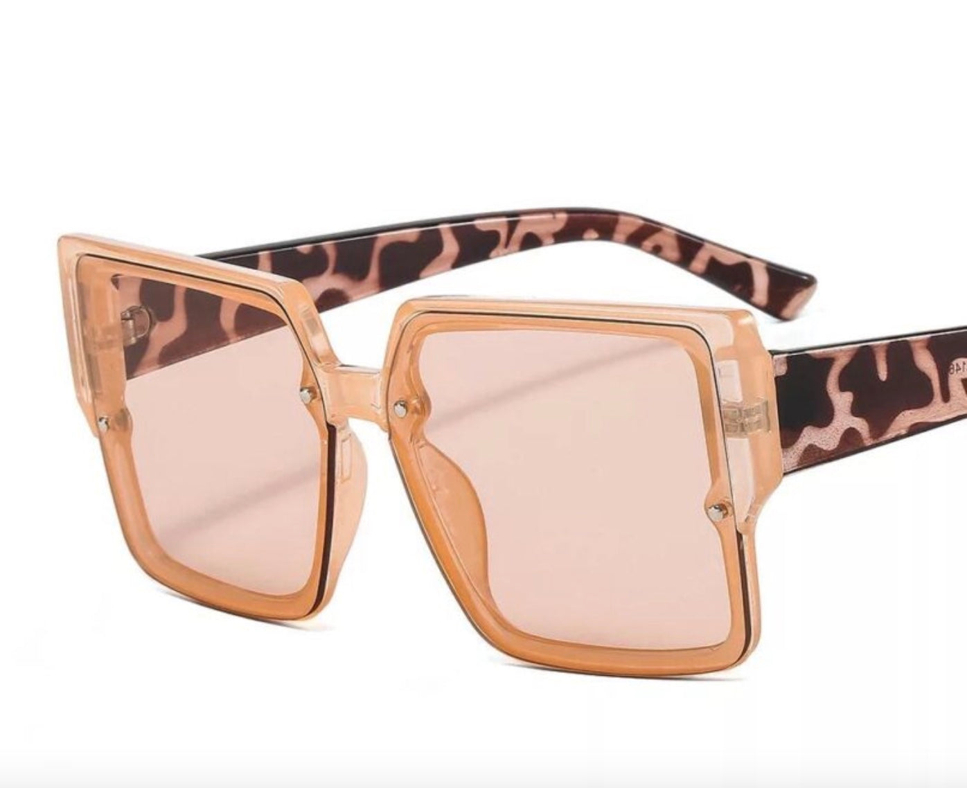 Wide print sunglasses